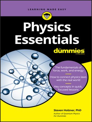 cover image of Physics Essentials For Dummies